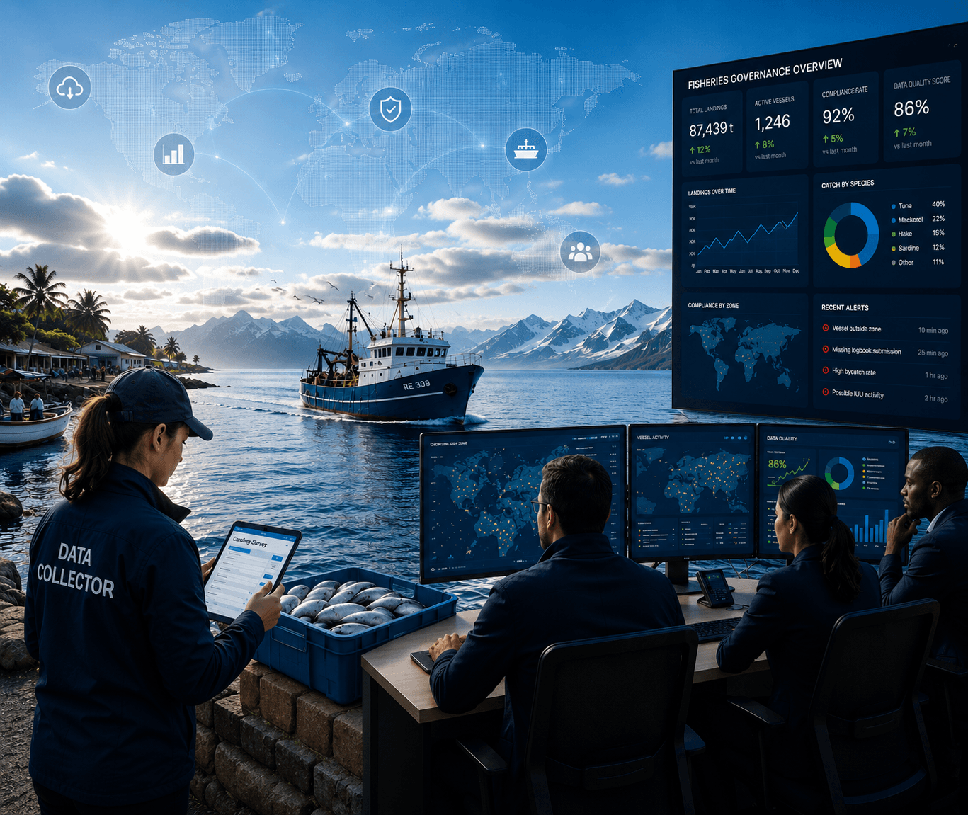 Connected fisheries governance