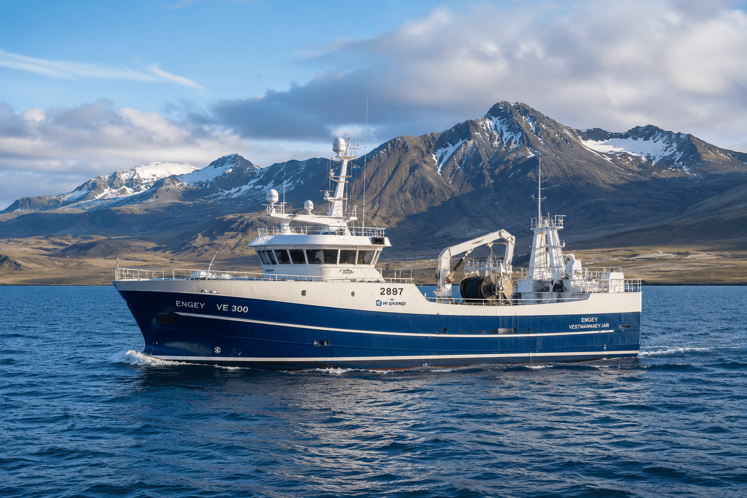 Icelandic fishing vessels operating in a modern fisheries environment